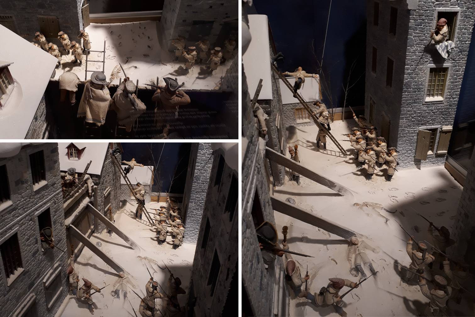 A collage of several images of soldiers in a building

AI-generated content may be incorrect.