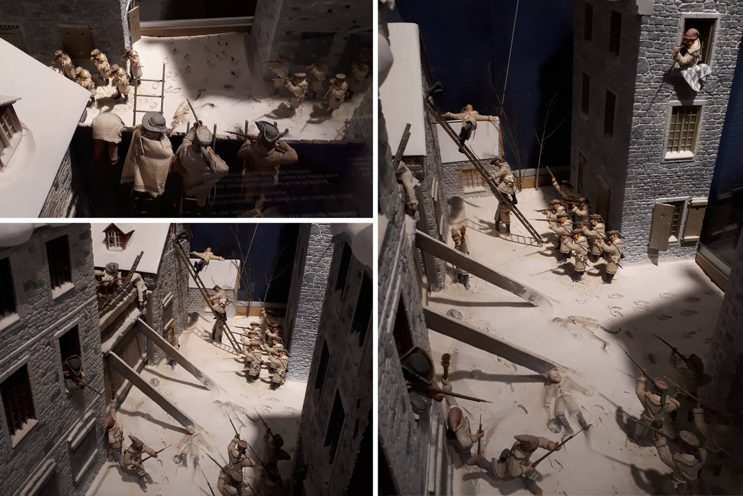 A collage of several images of soldiers in a building

AI-generated content may be incorrect.